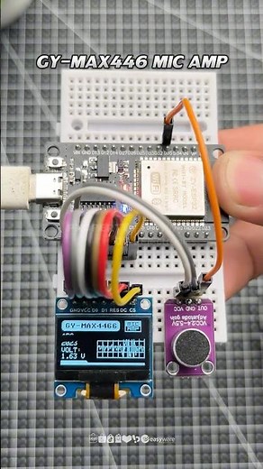 Bikin Microphone sederhana Sendiri?🤔 Pakai Modul GY-MAX4466!