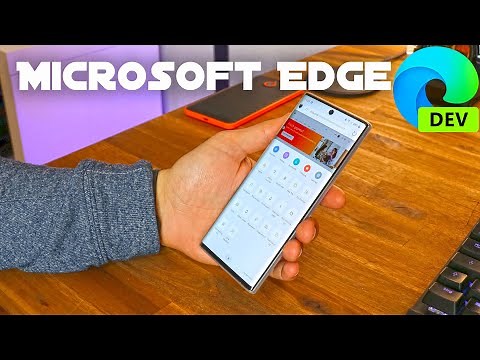 NEW Microsoft Edge for Android 2020 | Galaxy Note 10