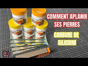 Shaping your sharpening stones: an effective method using silicon carbide