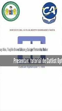 Tutorial de la aplicación Cutlist Optimizer