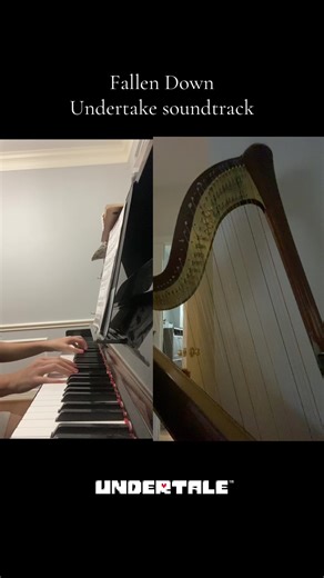 Undertale Harp Cover: Fallen Down