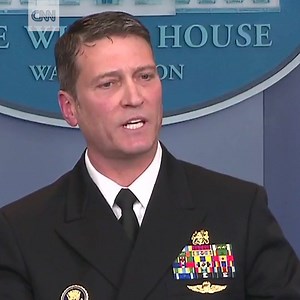 "He has incredibly good genes, and it's just the way God made him." White House physician Ronny Jackson says that despite President Donald J. Trump's fast food habit and lack of exercise, he is in "excellent" condition. http://cnn.it/2FKRYVU | CNN