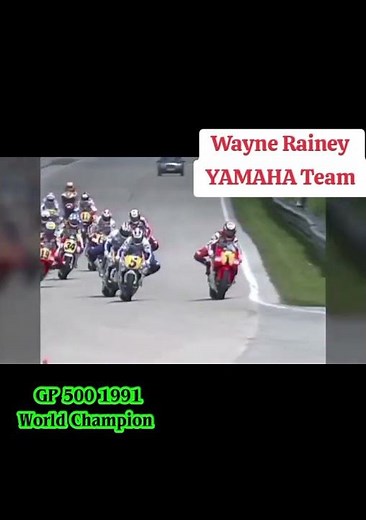 GP 500 1991 World Champion #Wayne Rainey