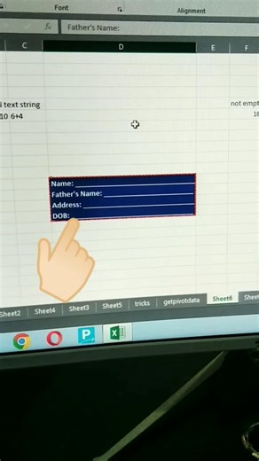 ✅ Excel Hack to Formatting।#excelhacks ‪@Rgcsmskills-v1‬