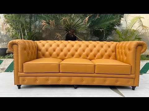 How to make a Chesterfield Sofa: The 3-part Process