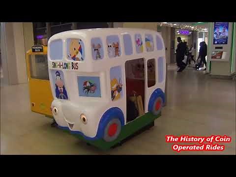 2010s Coin Operated Bus Kiddie Ride - Sing Along Bus (1900 Subscriber Special!)