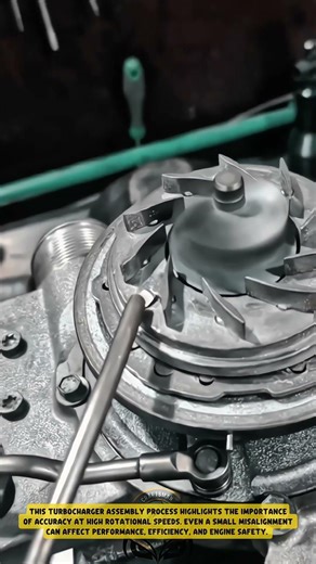 Turbocharger Assembly and Inspection Process using Precision Tools - Good Tools and Machinery