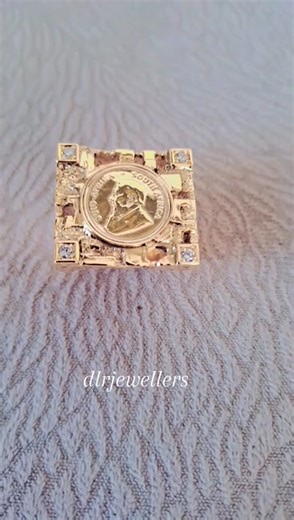 Castle Kruger Ring - The Most Popular Customized 9ct Gold Ring by De La Rey Jeweller's