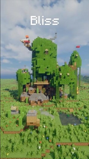 Best Adventure Time Tree House Shader? #minecraft #shaders #viral