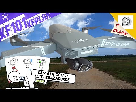 Budget Drone with 3-Axis Stabilizer KF101 KFPLAN (ALMOST GOOD!) | DRONEPEDIA