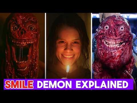 Smile Movie Demon Explained🥵:How the Demon Possesses and Destroys Its Victims 🔥
