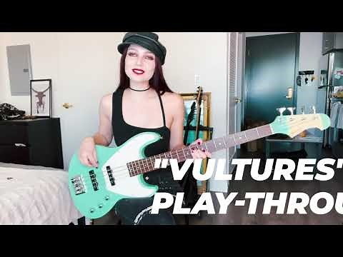 VIGIL OF WAR - Vultures (Bass Play Through), by Alicia Vigil