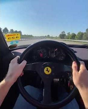 Ferrari F40 acceleration POV
