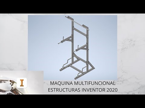 Estructuras metálicas en Inventor. Tutorial Inventor 2020 en español. Estructuras en Inventor 2020.