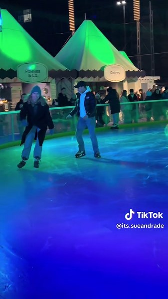 First Time Ice Skating Experience: Funny Falls