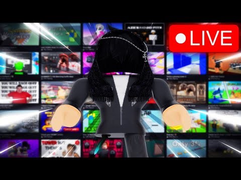 RAIDING Roblox Games LIVE *WITH VIEWERS*