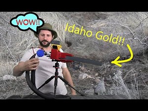 Frontier 3D Printed Slulice Finding Gold in Boise Idaho