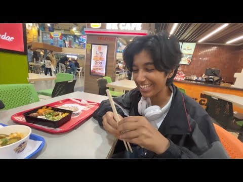 Pehli baar Korean Food try kia👌🏻🥳|Bowling |vlog 4