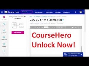 Free course Hero Unlocks Unblur course Hero Answers