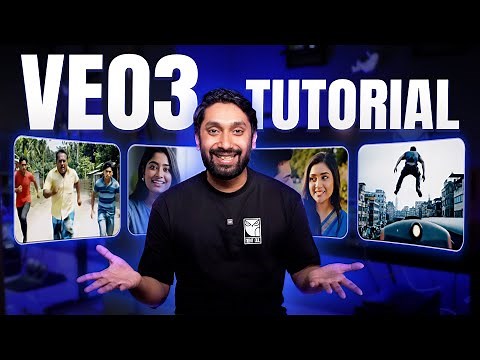 Google VEO 3 TUTORIAL with 7 Prompt