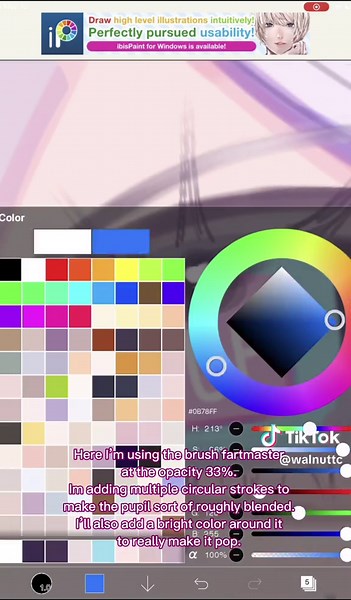 Eye Rendering Tutorial: Blending Techniques and Color Selection