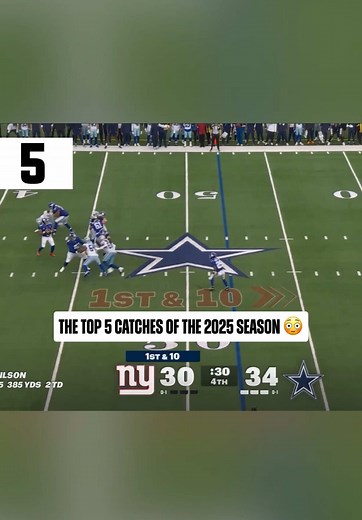 Top Catches of the 2025 NFL Season