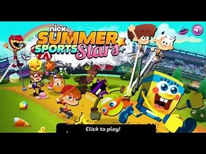 NICK | SUMMER SPORTS STARS | GAMES FOR KIDS | WALKTHROUGH