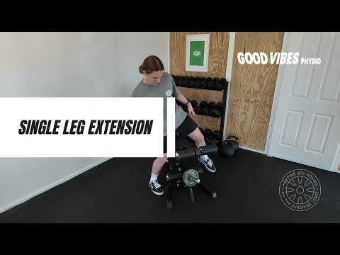 Single Leg Extension – Quad Strength, Knee Control & Single-Leg Stability
