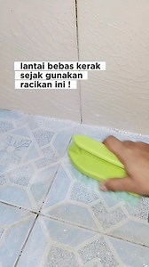 26K views · 2.5K reactions | Lantai bebas kerak sejak tau racikan ini #tip #tutorial #DIY | Ahzalea Syahida | Facebook