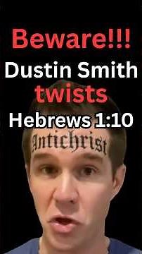 Dustin Smith ANTICHRIST DECEIVER #jesuschrist #antichrist #daletuggy #metaphysicsmike #toviasinger