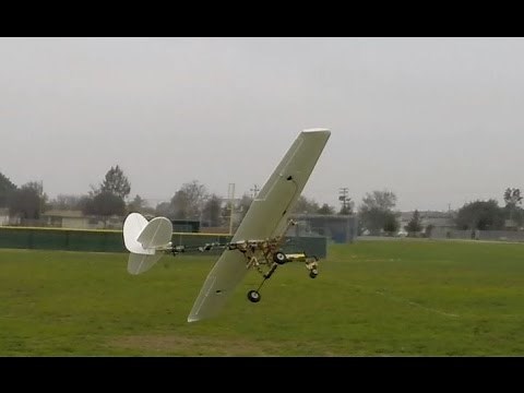 Slowflyer RC Airplane-Flying low and slow and off-roading with springs