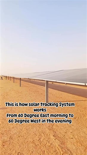 This is how solar tracking System worksFrom 60 Degree East morning to 60 Degree West in the evening @ [705827921747423:49210:@topfans] #solartrackingsystem #solarmodule #solarenergy #solarsystem #solarsystem #solarinstallation #masjid #facebookreelsviral | Solar Universal Network | Facebook