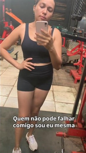 Treino porque minha autoestima merece: força feminina em ação #autoestima #academia #maicane