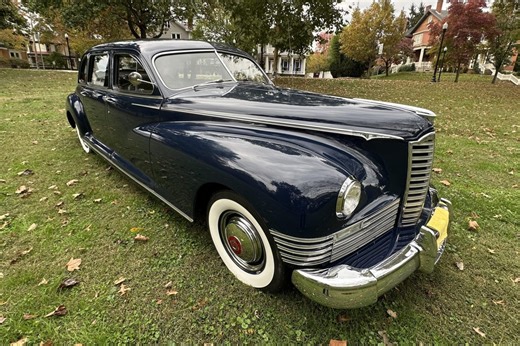 No Reserve: 1947 Packard Custom Super Clipper Eight 7-Passenger Sedan