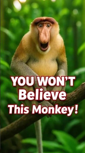 Proboscis Monkey: Nature’s Funniest Face?