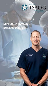 1.2K views · 12 reactions | Curious about what the recovery process looks like after bunion surgery? Watch Dr. Robbins talk about what patients can expect after their surgery. Make sure to watch the full video on our YouTube channel using the link below! https://youtu.be/-kTbgNTwMhw #bunionsurgery #bunion #orthopedics #surgery #recoverytime #patienteducation | TSAOG Orthopaedics & Spine | Facebook