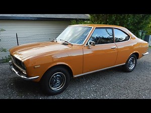 Mazda RX2 S122A – Noriaki S1E1 (commencing). マツダ カペラ ロータリー クーペ