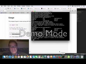 Demo to use Python package to retrieve US FED economic data