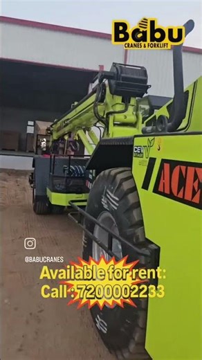 Now Container Loading and unloading is simple with Babu cranes