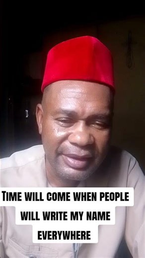 Time will come when people will write my name everywhere