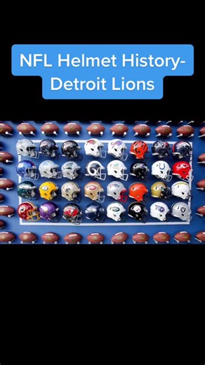 Evolution of Detroit Lions NFL Helmet: A Visual History