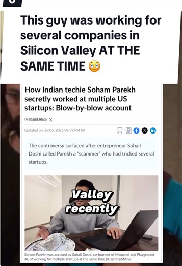 El escándalo de Soham Parekh en Silicon Valley