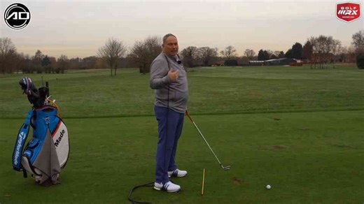 Staying in posture throughout the golf swing