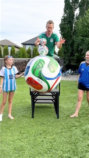 Three Levels Of World Cup Balls!⚽️🏆🤣
