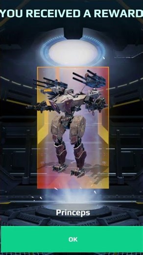 Free War Robots Titan "Princeps" #shorts #ytshorts #short