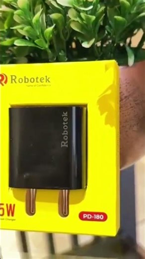 Robotek PD 185 25W fast charging #robotek #shortvideo #smartphone #fast