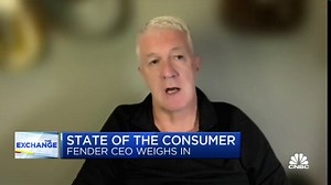 The high-end instrument market is still strong despite economic conditions, says Fender's Andy Mooney