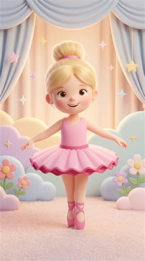 Cute Little Ballerina Lost Her Color #shorts