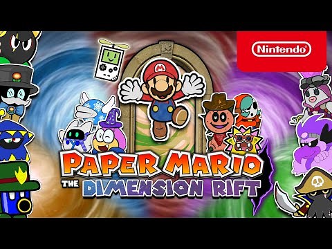 Paper Mario: The Dimension Rift - Announcement Trailer - Nintendo Switch | Fan made
