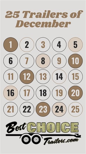 Day 6 of the 25 Trailers of December. Or is it 7? Todays focus is on the 5x10 Lamar single axle 7k dump trailer. Reach out to one of our four locations today to learn more. Visit us on the web at www.bestchoicetrailers.com #trailers #lamartrailers #BestChoiceTrailers #dumptrailers #25trailersofdecember | Best Choice Trailers